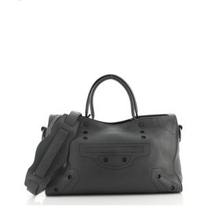 Balenciaga Small Blackout City Bag